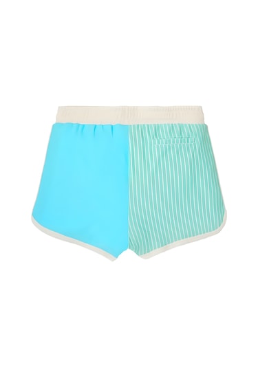 Kietla Uv Korumalı Yüzme Şortu Blue Striped Mavi