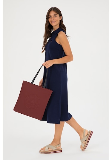 U.S. Polo Assn. Kadın Bordo Omuz Çantası 50293675-VR014