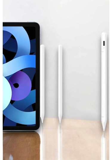 Tablet Kalemi Apple iOS Android Windows Uyumlu Yedek Uçlu Universal Çizim Kalemi