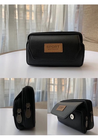 Uwe Bag Telefon Ve Cüzdan İçin Bel Tipi Kılıf Çanta 274760252 Siyah