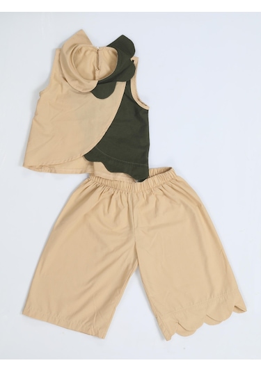 Dream Kız Çocuk Kapri Takım-bej Bej