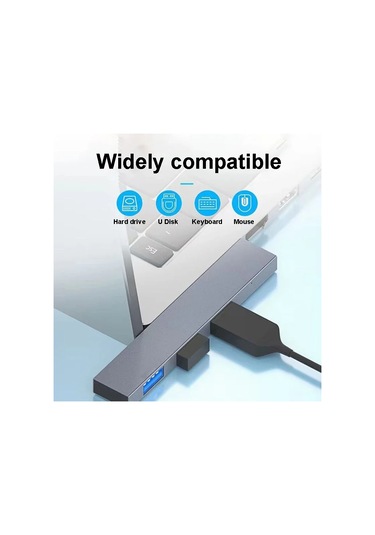 Usb C Hub 3.0 Tip C 3.1 4 Portlu Çoklu Usb Ayırıcı Otg Adaptörü Xiaomi Lenovo Macbook Pro 13 15 Air Pro Bilgisayar Aksesuarları İçin