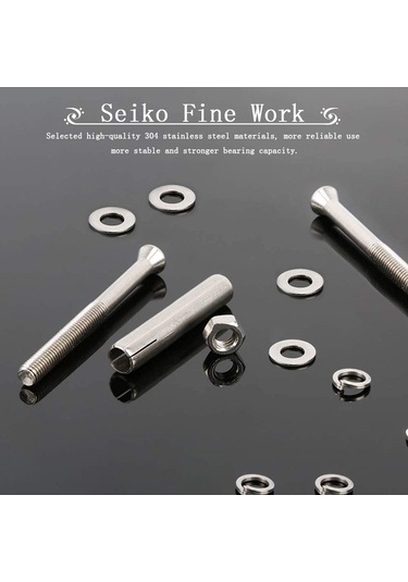 Genişleme Cıvatası, Genişletme Vidalı Cıvatalar, 2 Parçası M16 80300 Genişleme Vidalı Cıvatalar Kovan Ankrajı -