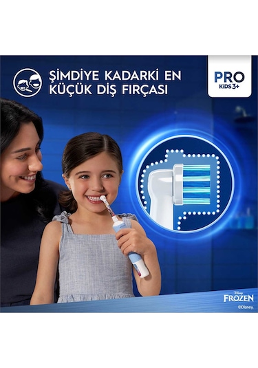 Oral-B Çocuk Şarjlı Elektrikli Diş Fırçası Frozen D100