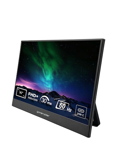 Gameraider P14 14 İnç 60hz Full Hd+ Ips Taşınabilir Monitör
