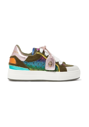 Kurt Geiger Çocuklar Için Güzel Tasarımlı Sneaker Açık Yeşil