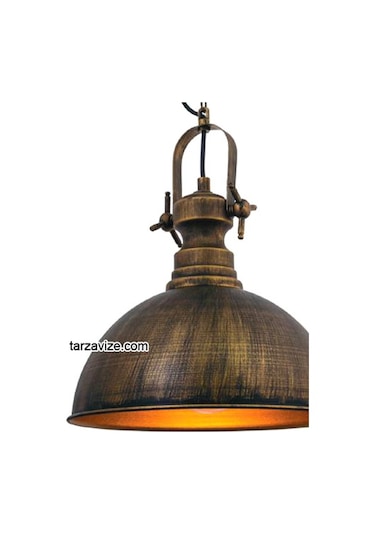 Tarzavize Trt13 Dekoratif Eskitme Retro Sarkıt Avize