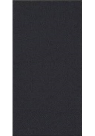 Garson Katlama Siyah Kağıt Peçete 40x40cm 50'li