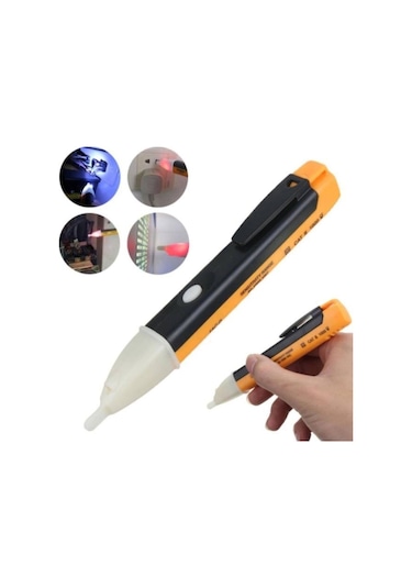 Temassız Faz Kontrol Kalemi Elektrik Kaçak Akım Kalemi Sesli N11.152