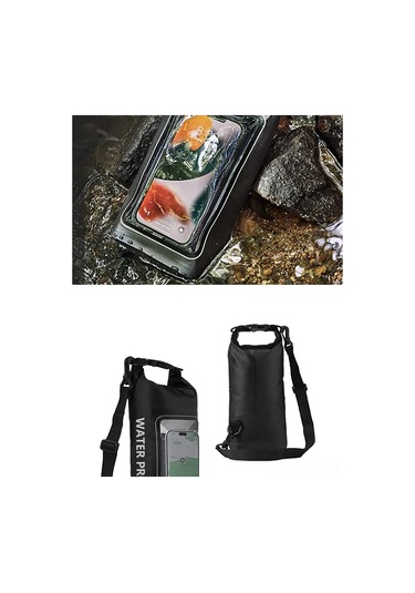 Vkemall 2l Pvc Su Geçirmez Sırt Çantası - Outdoor Ve Spor Aktiviteleri İçin Moda Ve Dayanıklı