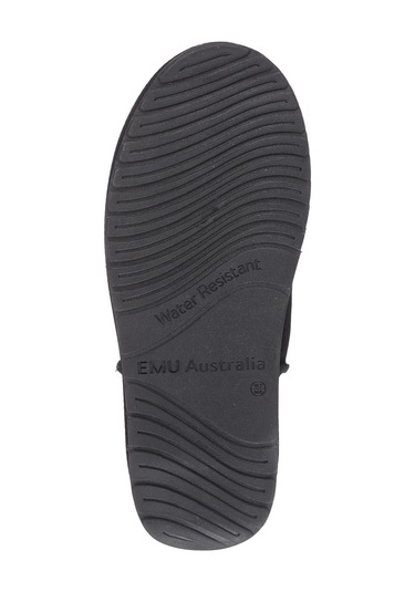 Emu Australia W1003 Stinger Mini Wr Gerçek Koyun Derisi Kadın Bot Siyah