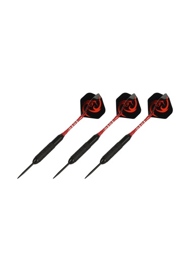 Kangvka Profesyonel Çelik Uçlu Dart Seti, Kaymazsız Tutuş, Taşınabilir Kutu İle Ev Ve Bar Oyunları İçin Kırılmaya Dayanıklı Kırmızı