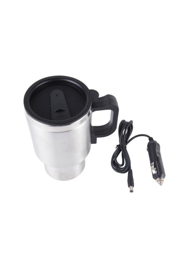 Sones Paslanmaz Çelik Elektrikli Akıllı Kupa 12 V Araba Elektrikli Su Isıtıcısı Isıtmalı Kupa Fincanı Şarj Kupa & Bardak 52819110