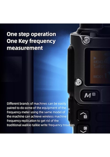 Lemestar Quansheng Uv-k6 Çift Bantlı Telsiz: 5w Güç, Noaa Hava Alarmı, Am/fm Alıcı, 1600mah Pil İle Uzun Süreli Kullanım