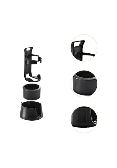 Homyl Bisiklet Şişe Tutucusu, Tekerlekli Sandalye, Motosiklet Siyah