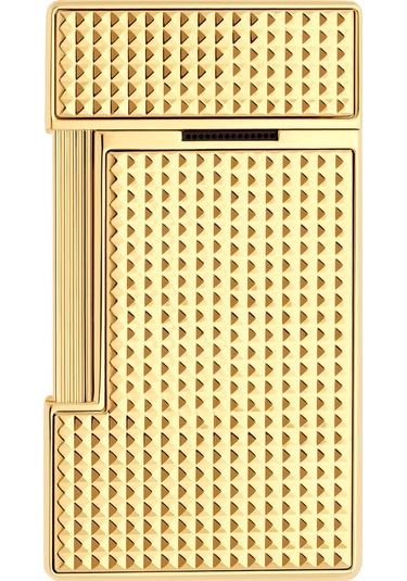 S.t. Dupont Slimmy Diamond Head Çakmak 28119 Altın