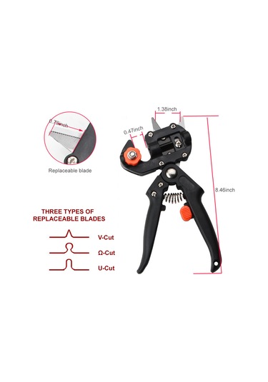 Geeksen Profesyonel Aşılama Aletleri Aşılama Budama Aleti Bahçe Meyve Ağacı Budama