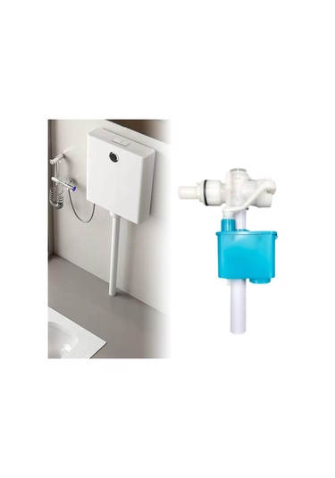 Suntek Banyo Tarafı Girişi Için Valf Montaj Onarma Kısmı Beyaz