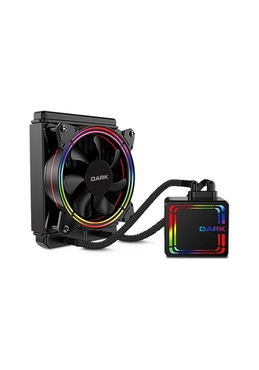 Dark Aquaforce W126 120mm Fıxed Rgb Ledli Sıvı Soğutma İşlemci