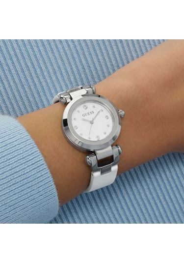 Guess Gugw1020l1 Kadın Kol Saati Metalik Gri