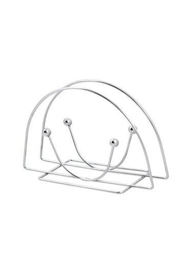 Mul' Tıdom Masa İçin Metal Mutfak Peçeteliği 147320304 Gri