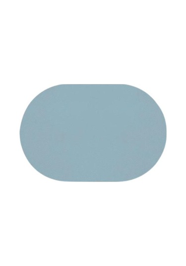 Masa Placemat Kaymaz Isıya Dayanıklı Su Geçirmez Mutfak Yemek Placemat Sahte Deri Bardak Altlığı Ev Tedarik Mavi