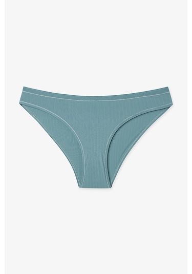 Penti Koyu Gri Essentials Normal Bel Slip Külot