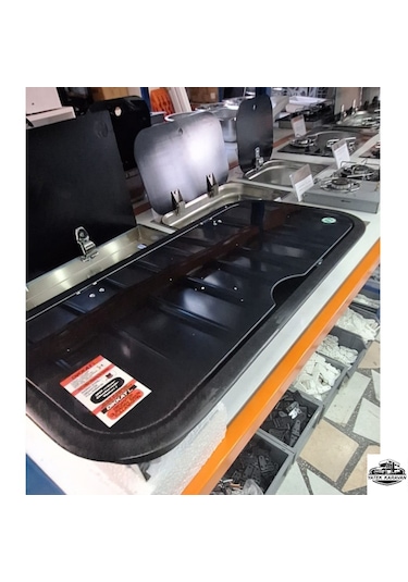 Kombinasyon İkili Ocak Evyeli 76x36.5 Cm Yatek Karavan Tekne