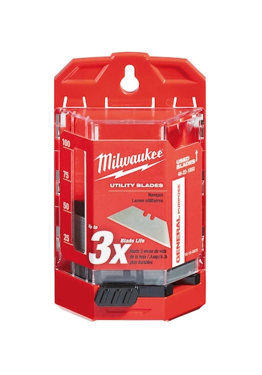 Milwaukee Genel Amaçlı Maket Bıçağı Yedeği 50 Adet - 48221950