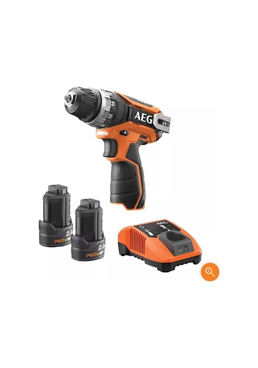 Aeg Bs12 C2 Lı Akülü Matkap 2x12 V 2.0 Ah