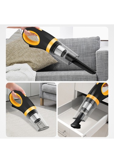 Cbtx Suıtu St-6610c Araba Ev Elektrikli Süpürge Kablosuz Şarj Edilebilir Islak / Kuru Çift Kullanımlı El Araç Süpürgesi