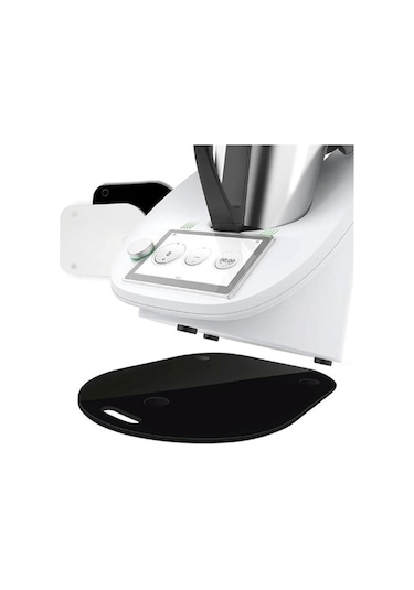 Metabagua Kahve Makinesi Sürgülü Matlar Thermomix Tm5 Tm6 Zarif Sürgülü Tepsi Tekerlekli Tezgah Üstü Için Tekerlekli Alet Tepsisi B Wcwyn8 Beyaz