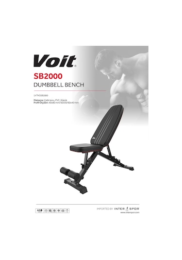 Voit Sb2000 Dumbell Bench