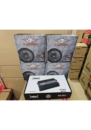 Cadence 2 Takım 20 Cm 120 Rms 1 Adet Mobass 600,4 Anfi