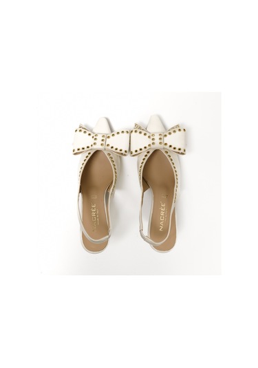 Topuklu/ Stiletto Kadın 3063041 Nacree Naplack Burro Burro Bej