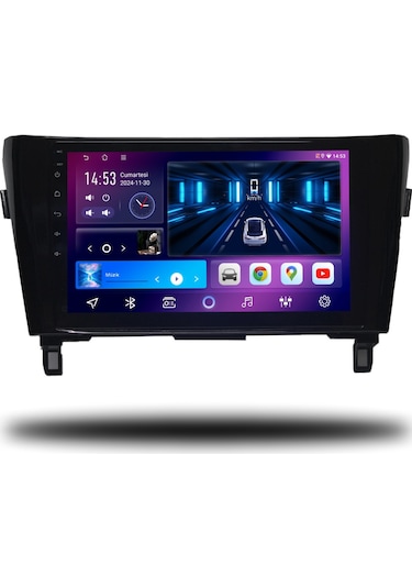 Caros Nissan Qashqai 2013-2021 Uyumlu Android Multimedya 6gb Ram 128gb Hafıza 10"