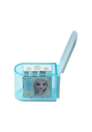 Kalemtıraş Frozen Hazneli 3 Bıçaklı Mavi 44676