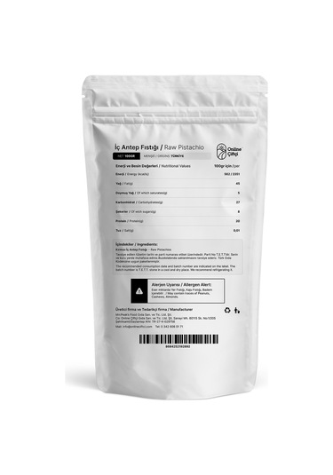 Online Çiftçi Kırmızı İç Antep Fıstığı 100 G