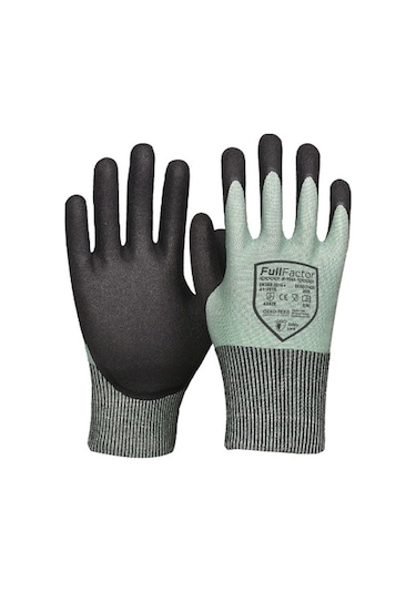 Fullfactor E 1961 L-no:9 Kesilmeye Dayanıklı Eldiven, 3/4 Kaplı