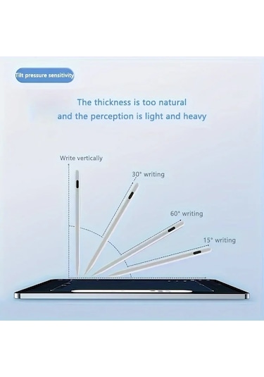Yenı Evrensel Stylus Kalem İos Uyumlu Android Tabletler İçin İpad Uyumlu Air Kalem Gradient Pink