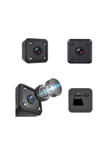 Trendooze Springsun Video Kamera 1080p Mini Kamera Video Kamera Full Hd Video Kamera 155 Geniş Açı Ol