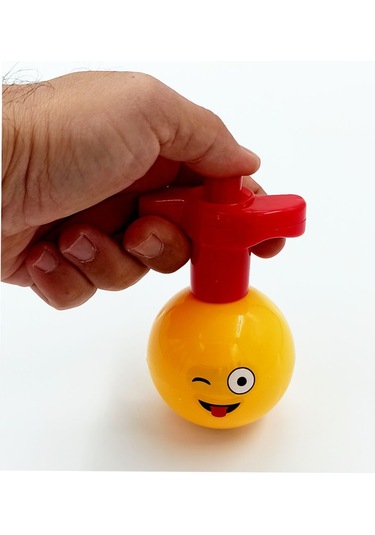 Emoji Topaç Işıklı Müzikli Emoji Topaç