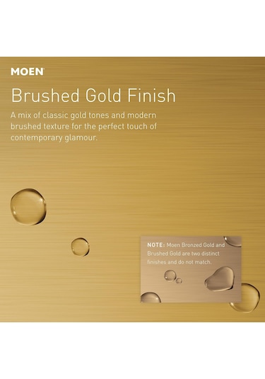 Moen Ts42114bg Weymouth Banyo Musluğu, Fırçalanmış Altın Diğer