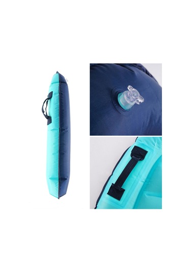 Yaleker Mavi Tpu Yüzey Kaydıracı - Ergonomik Tutamaklı, İç Dolgulu Taşınabilir, Yetişkin/çocuklar İçin Yüzme Öğrenme, Dalgalar Ve Su Kayakçılığı Güvenli Araç