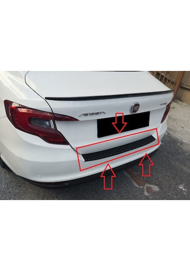 Fiat Egea Arka Tampon Koruma Bagaj Eşiği