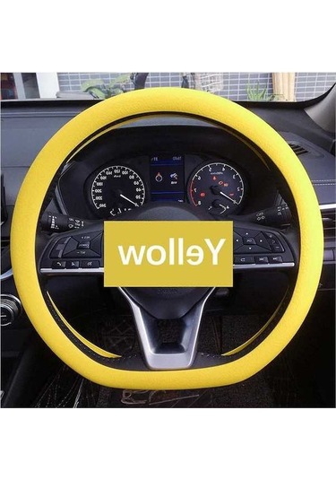 Novahub Silikon Direksiyon Simidi Kapağı - Kaymaz, Aşınmaya Dayanıklı, Dört Mevsimlik Evrensel Araç Direksiyon Koruyucu Diğer