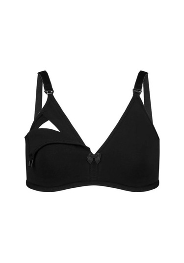 2236 Modal Kumaş Emzi Rme Sütyeni Siyah