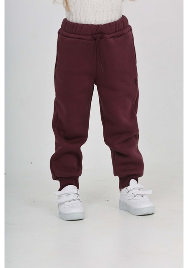 Toontoy Kız Çocuk Nakış Detaylı Eşofman Alt Mor