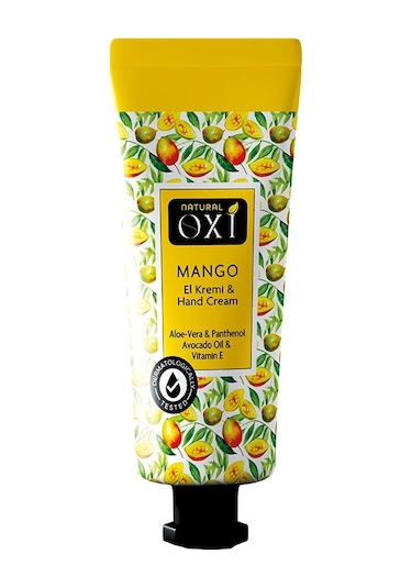 Oxi Natural Bitki İçerikli El Kremi 30ml. Mango