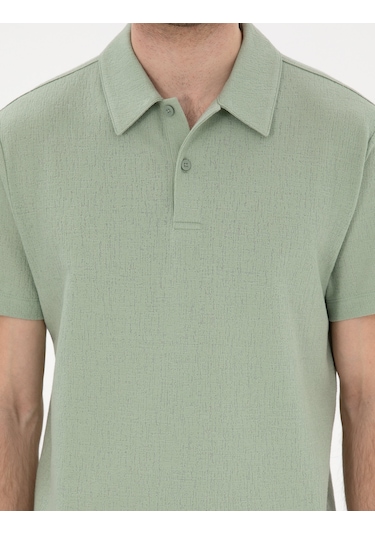 Pierre Cardin Erkek Çağla Tişört 50307581-vr016 Çağla